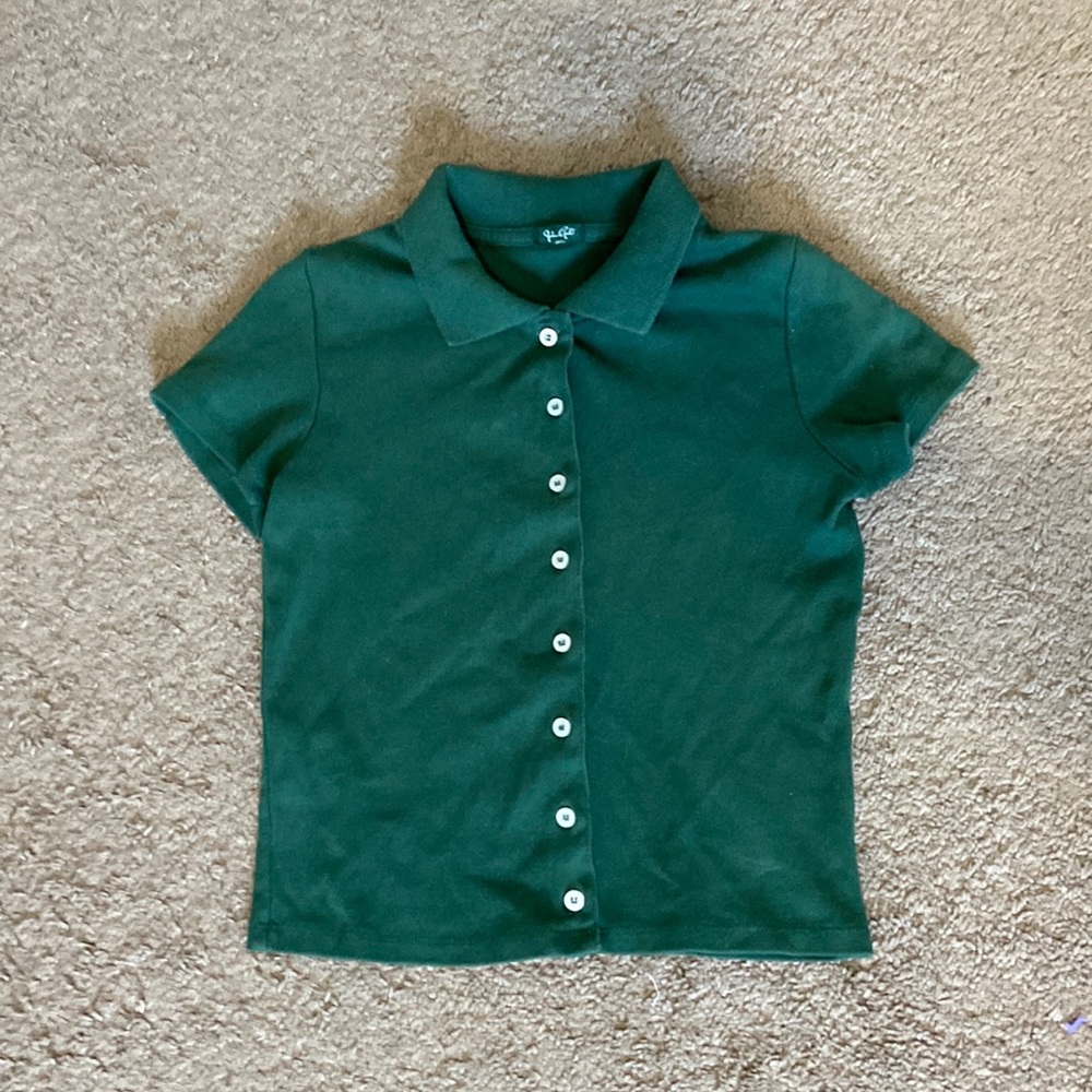 John Galt/ Brandy Melville green top size small, good condition